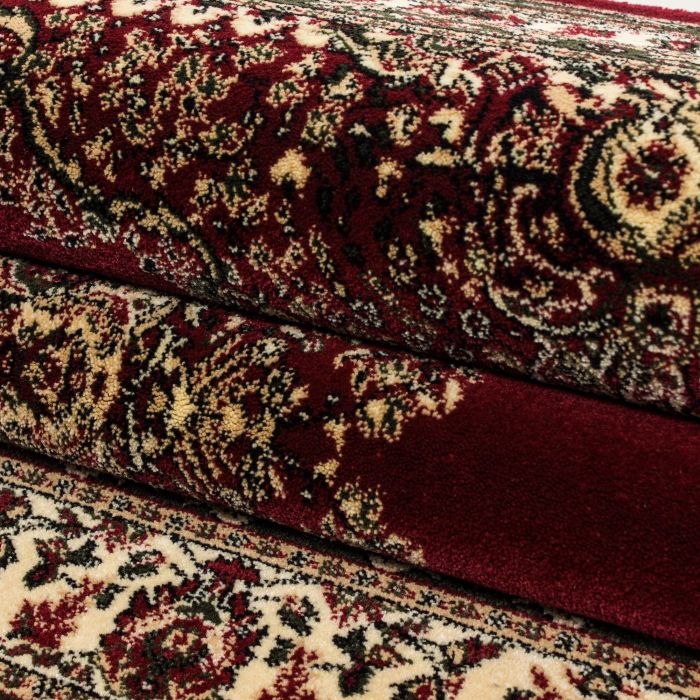 Marrakesh Afra vloerkleed laagpolig rechthoek 240x340cm rood