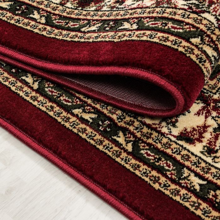 Marrakesh Afra vloerkleed laagpolig rechthoek 240x340cm rood