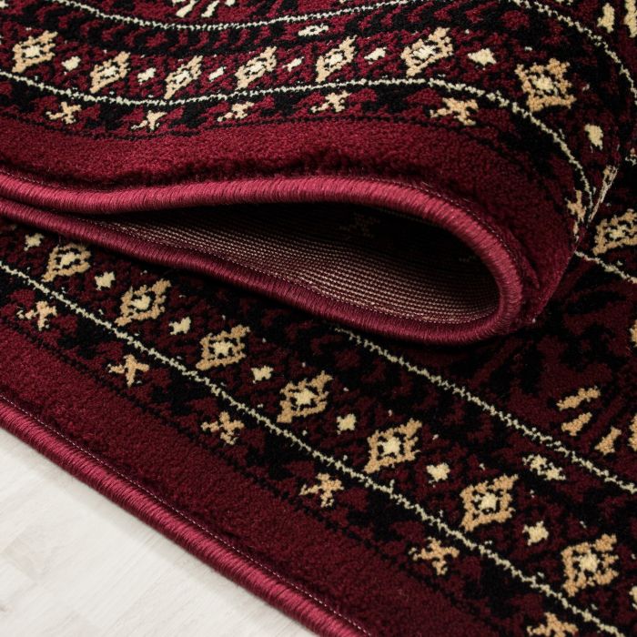 Marrakesh Royal vloerkleed laagpolig rechthoek 160x230cm rood