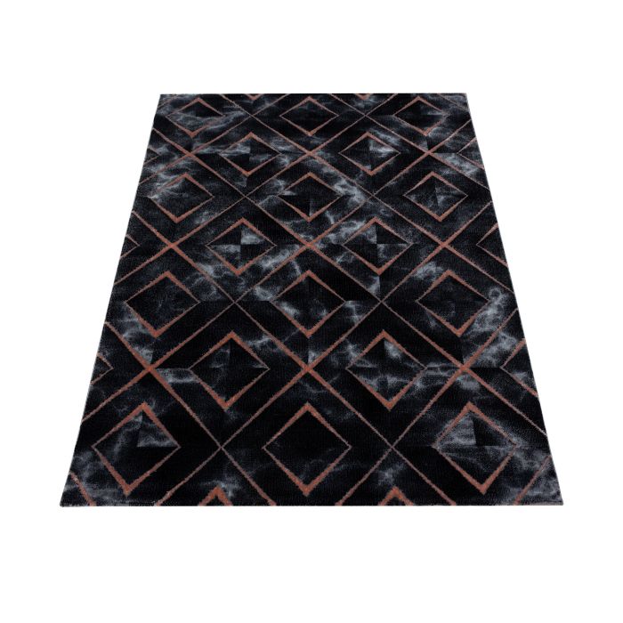 Naxos Rhamnous B vloerkleed laagpolig rechthoek 160x230cm bronskleur