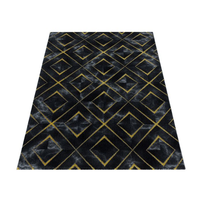 Naxos Rhamnous B vloerkleed laagpolig rechthoek 200x290cm goud