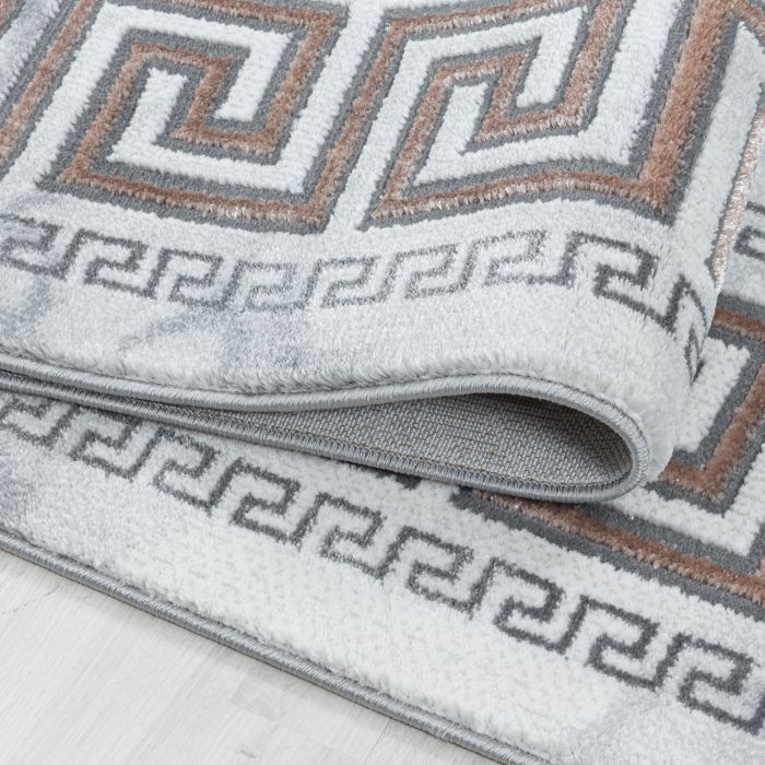 Naxos Laby vloerkleed laagpolig rechthoek 140x200cm bronskleur