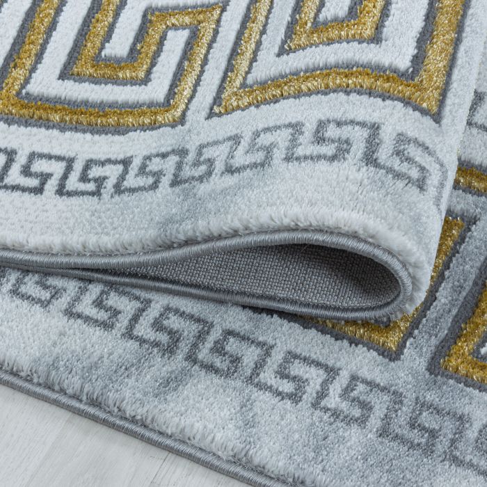 Naxos Laby vloerkleed laagpolig loper 80x250cm goud
