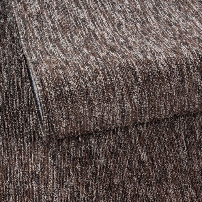 Nizza vloerkleed lussenpolig rechthoek 120x170cm bruin
