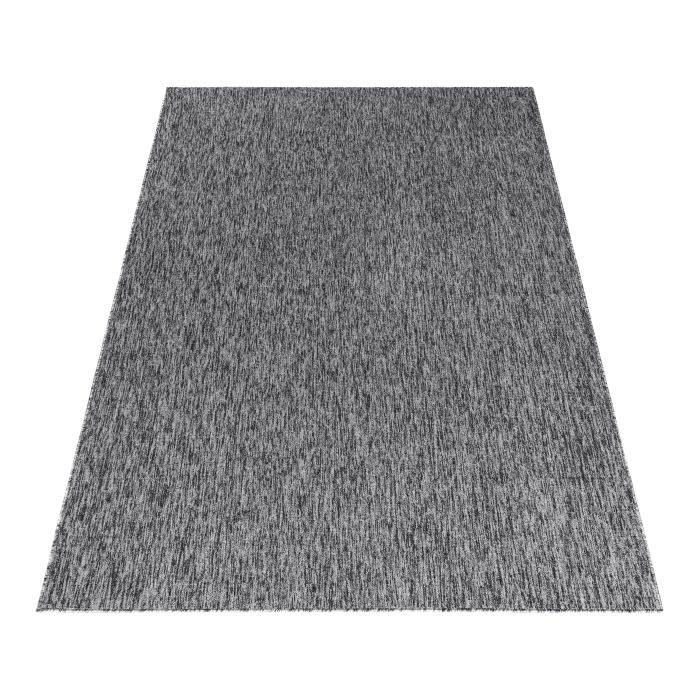 Nizza vloerkleed lussenpolig rechthoek 280x370cm grijs