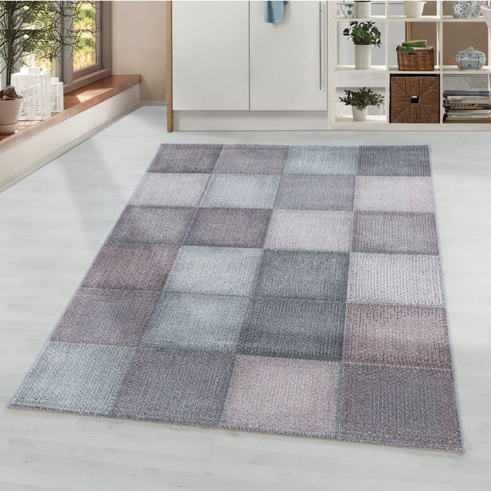 Ottawa Buz vloerkleed laagpolig rechthoek 200x290cm roze