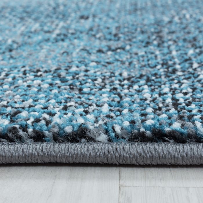 Ottawa Canvas vloerkleed laagpolig rechthoek 80x150cm blauw