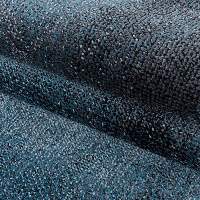 Ottawa Canvas vloerkleed laagpolig rechthoek 80x150cm blauw