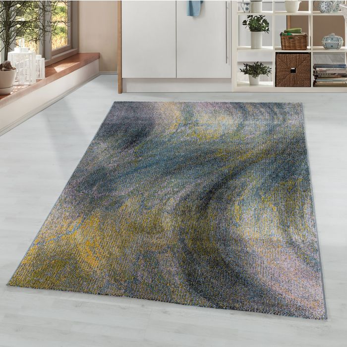 Ottawa Canvas vloerkleed laagpolig rechthoek 120x170cm multikleur