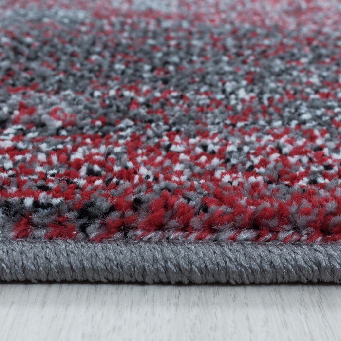 Ottawa Canvas vloerkleed laagpolig rechthoek 200x290cm rood