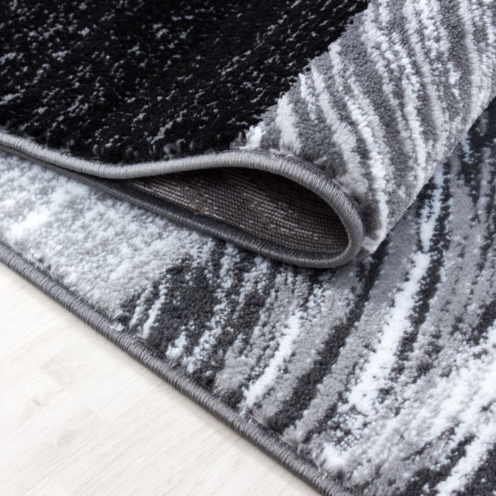 Parma Jawa vloerkleed laagpolig rechthoek 120x170cm zwart