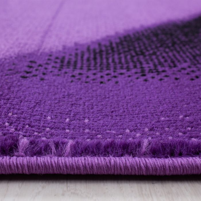 Parma Soft vloerkleed laagpolig rechthoek 160x230cm lila