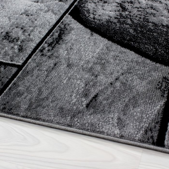 Parma Oltu vloerkleed laagpolig rechthoek 120x170cm zwart