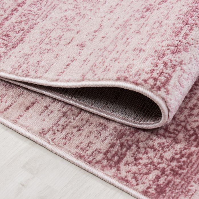 Plus vloerkleed laagpolig rechthoek 80x150cm roze
