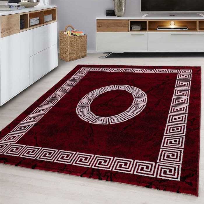 Plus Laby vloerkleed laagpolig rechthoek 120x170cm rood
