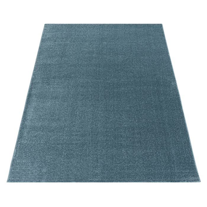 Rio One vloerkleed hoogpolig rechthoek 80x150cm blauw