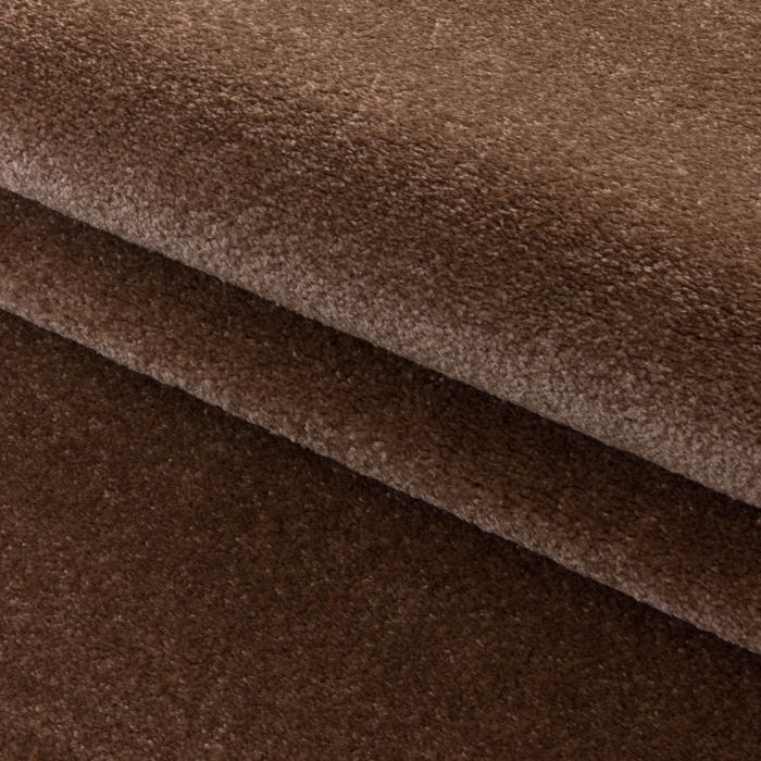 Rio One vloerkleed hoogpolig rechthoek 140x200cm koper