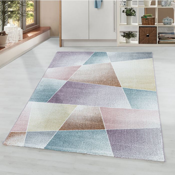 Rio Varie vloerkleed hoogpolig rechthoek 140x200cm multikleur