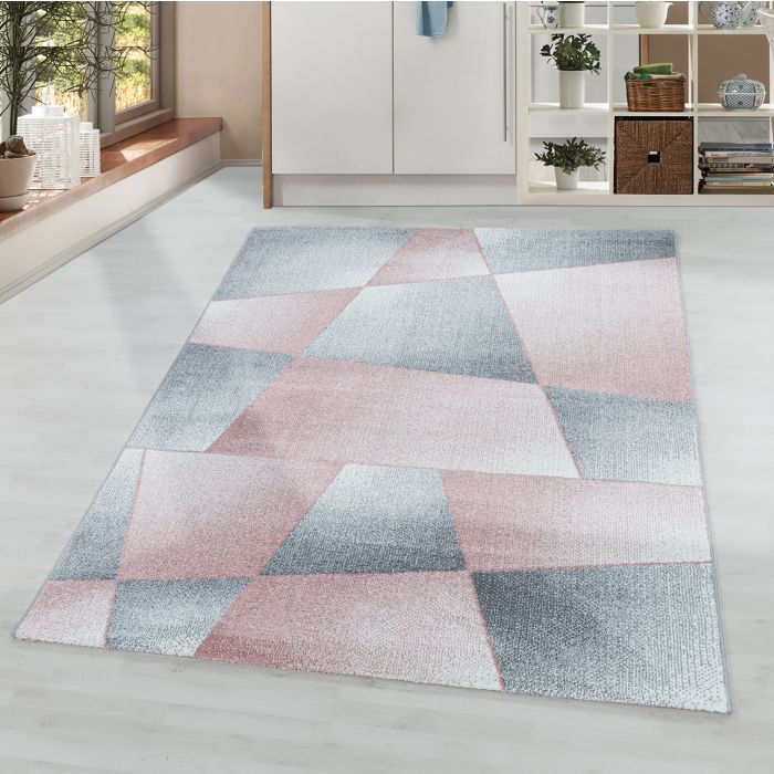 Rio Varie vloerkleed hoogpolig rechthoek 160x230cm roos