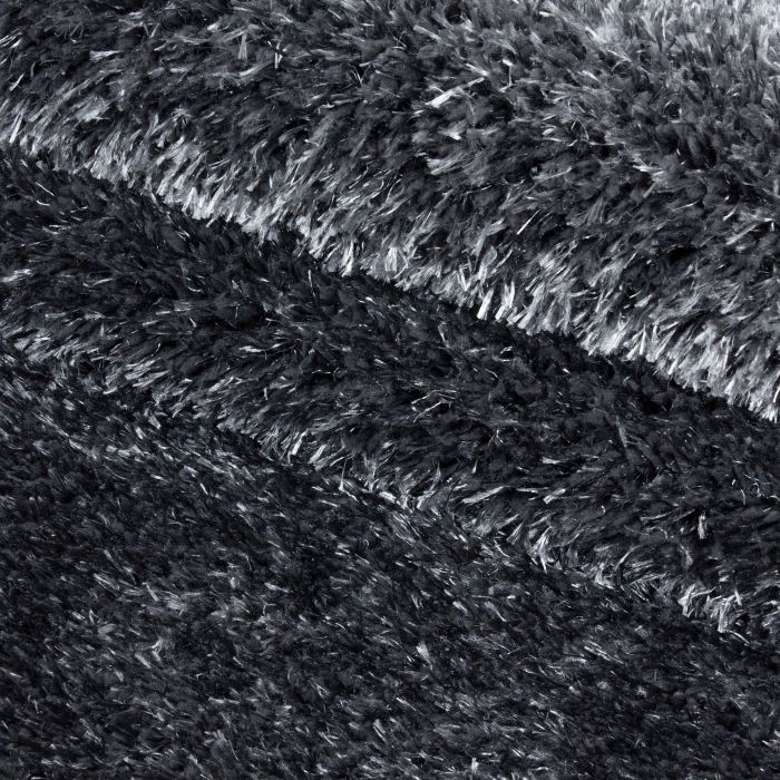 Brilliant Shaggy vloerkleed hoogpolig rechthoek 140x200cm grijs