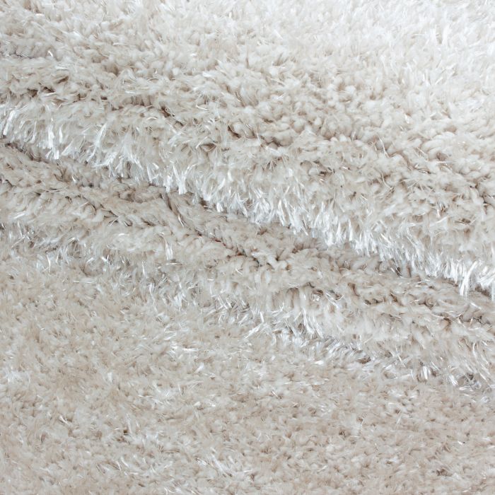 Brilliant Shaggy vloerkleed hoogpolig rechthoek 280x370cm natuurkleur