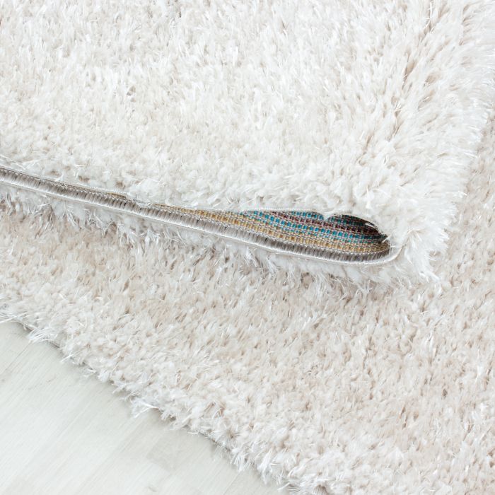 Brilliant Shaggy vloerkleed hoogpolig rechthoek 280x370cm natuurkleur
