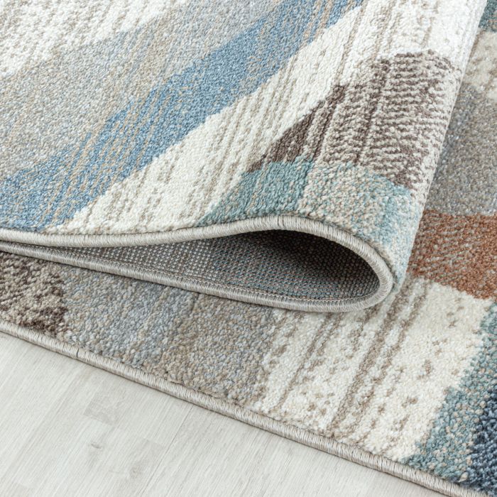 Royal Spiral vloerkleed laagpolig loper 80x250cm multikleur