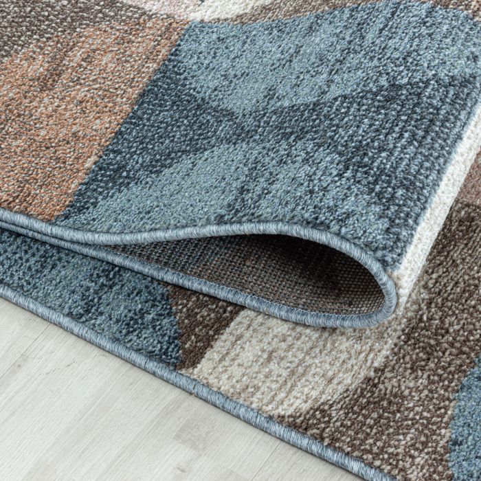 Royal Zandloper vloerkleed laagpolig rechthoek 140x200cm bruin