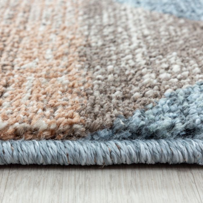 Royal Zandloper vloerkleed laagpolig rechthoek 140x200cm bruin