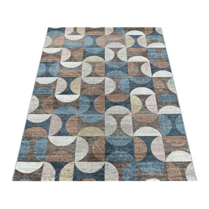 Royal Zandloper vloerkleed laagpolig rechthoek 140x200cm bruin