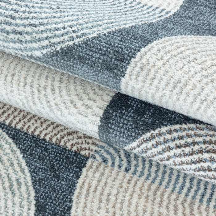 Royal Pic vloerkleed laagpolig rechthoek 160x230cm navy blauw