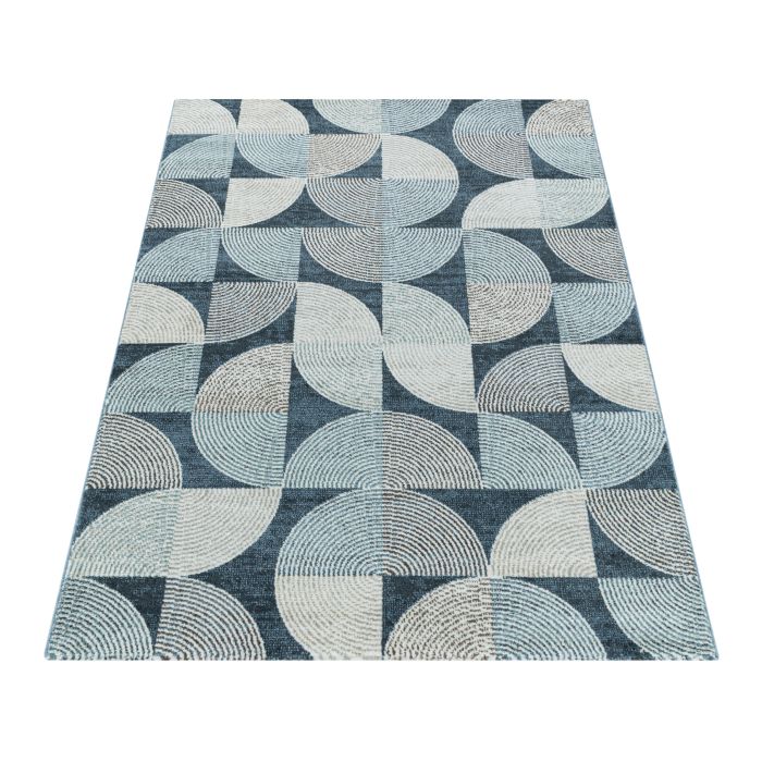 Royal Pic vloerkleed laagpolig rechthoek 160x230cm navy blauw