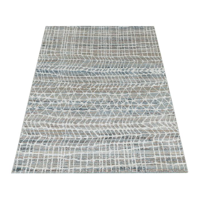 Royal Lines vloerkleed laagpolig rechthoek 140x200cm bruin