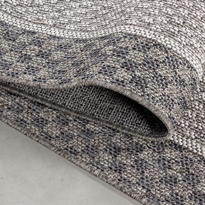 Aruba Aguli buitenkleed platgeweven rechthoek 160x230cm crème