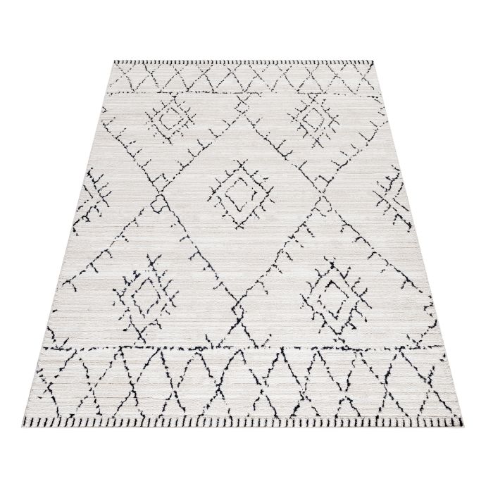 Taznaxt Aledin vloerkleed laagpolig rechthoek 140x200cm crème