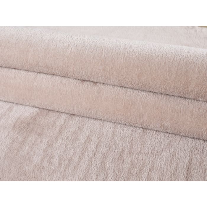 Catwalk antislip vloerkleed laagpolig rond Ø 80cm beige