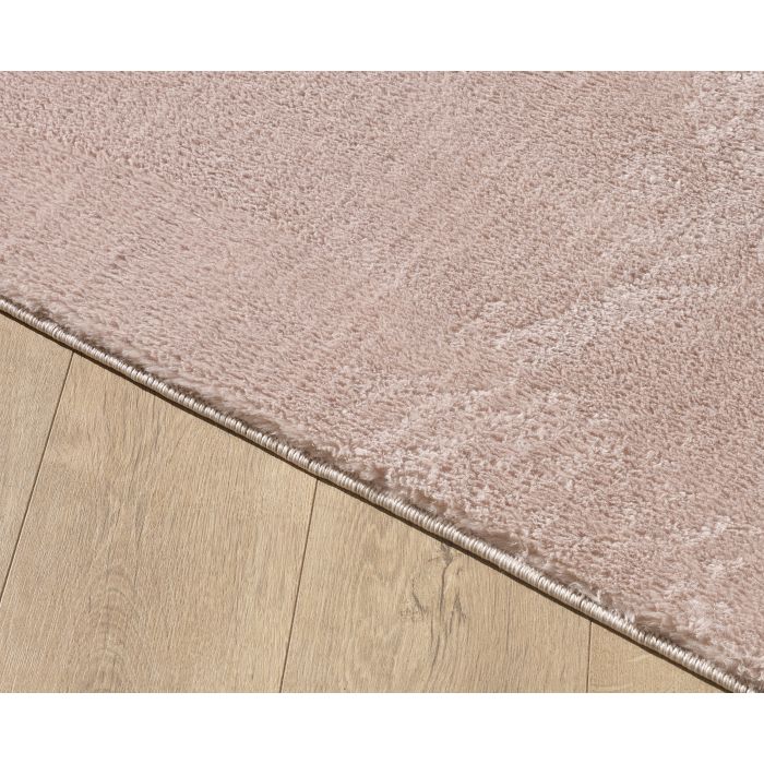 Catwalk antislip vloerkleed laagpolig rond Ø 80cm beige