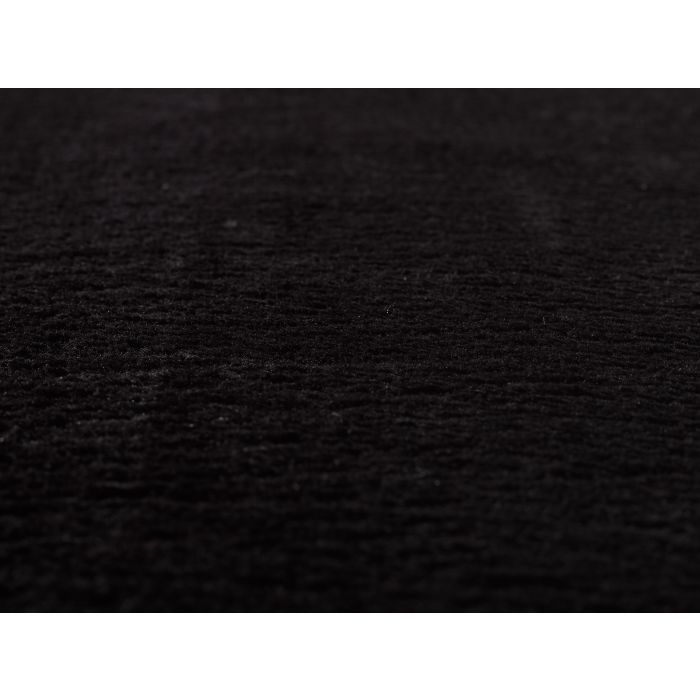 Catwalk antislip vloerkleed laagpolig rond Ø 80cm zwart