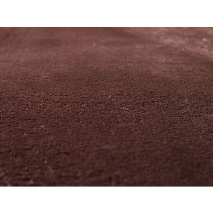 Catwalk antislip vloerkleed laagpolig rond Ø 80cm bruin