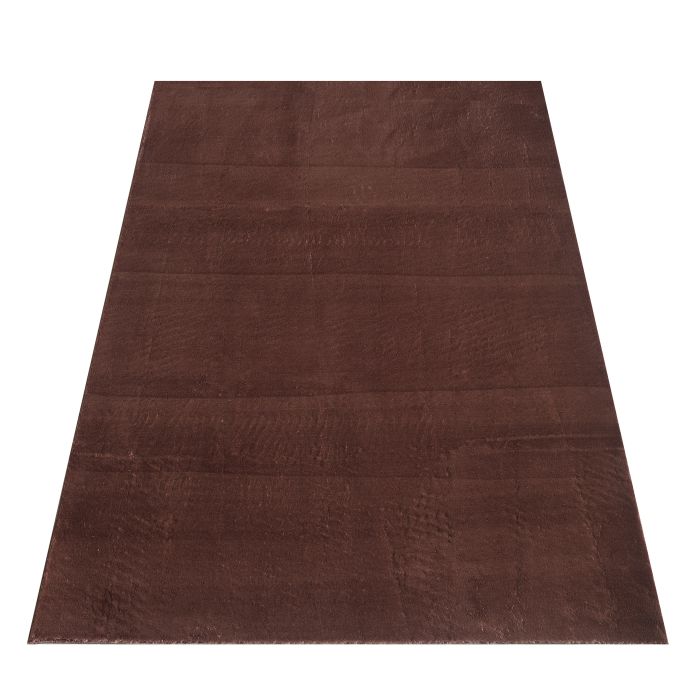 Catwalk antislip vloerkleed laagpolig loper 80x250cm bruin