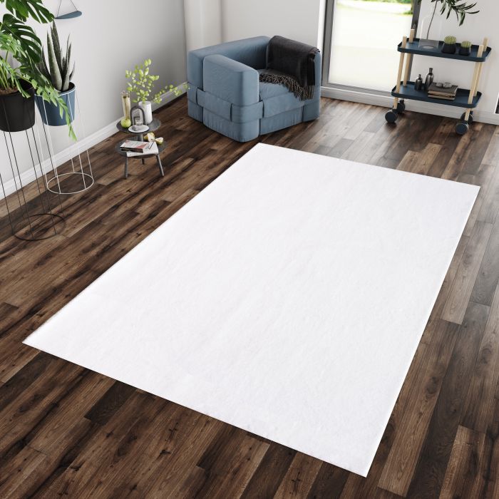 Catwalk antislip vloerkleed laagpolig rond Ø 80cm crème