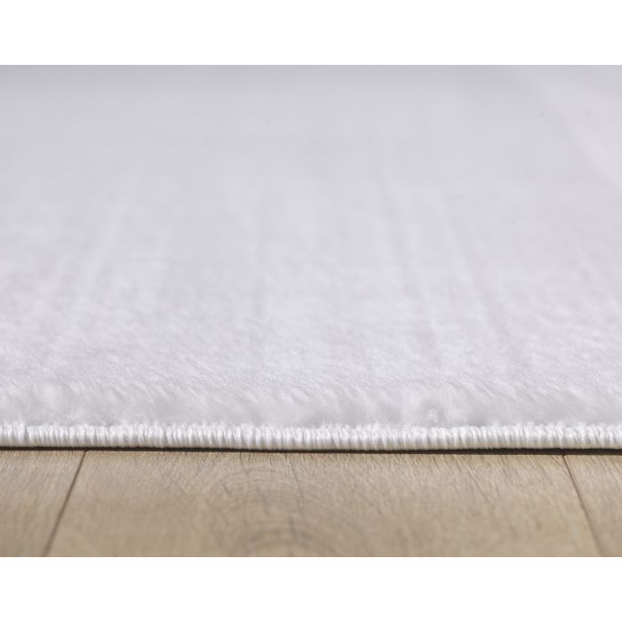 Catwalk antislip vloerkleed laagpolig rond Ø 80cm crème