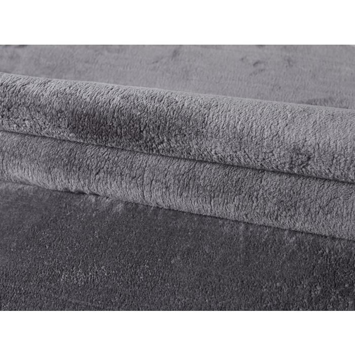 Catwalk antislip vloerkleed laagpolig rond Ø 160cm grijs