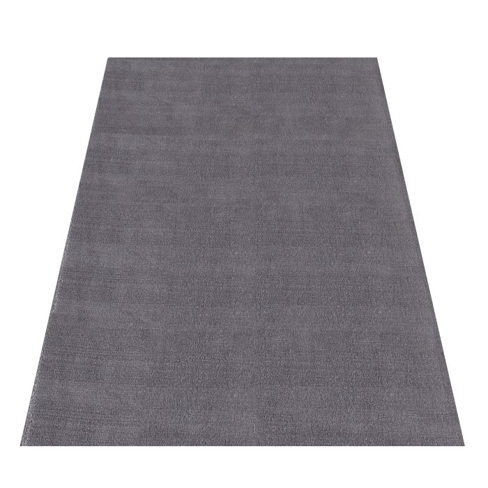 Catwalk antislip vloerkleed laagpolig rechthoek 240x340cm grijs