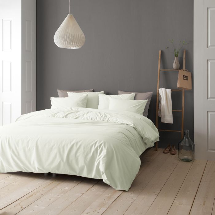 Cinderella Morning 2-persoons dekbedovertrekset 200x200cm flanel ivoorwit