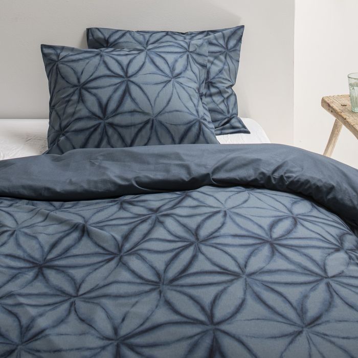 Cinderella Isolde 1-persoons dekbedovertrekset 140x220cm katoen blauw