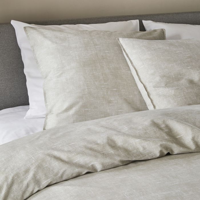 Damai Ebba 1-persoons dekbedovertrekset 140x220cm bio katoen beige