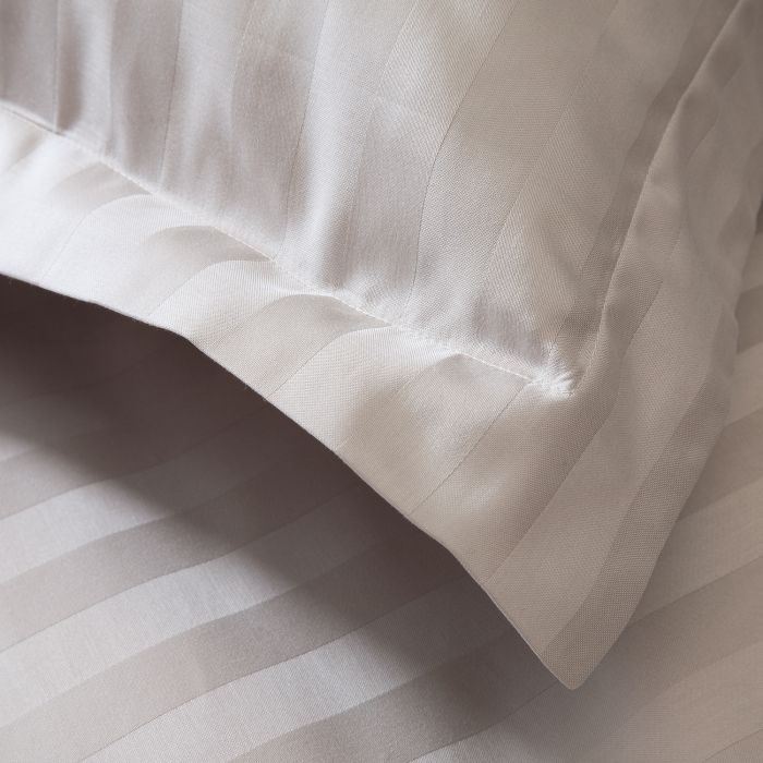 Damai Linea Lits-jumeaux XL dekbedovertrekset 260x220cm satijn gletsjerblauw