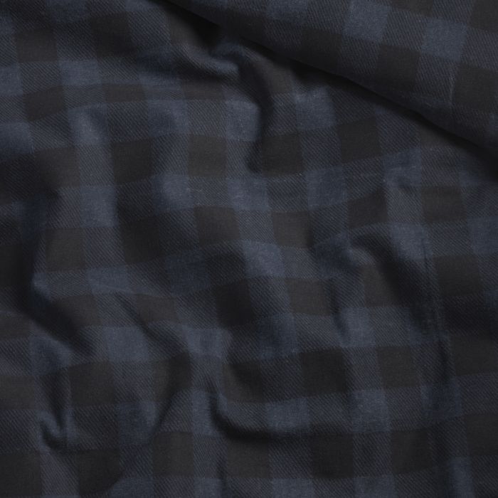 Damai Timber 2-persoons dekbedovertrekset 200x200cm flanel blauw