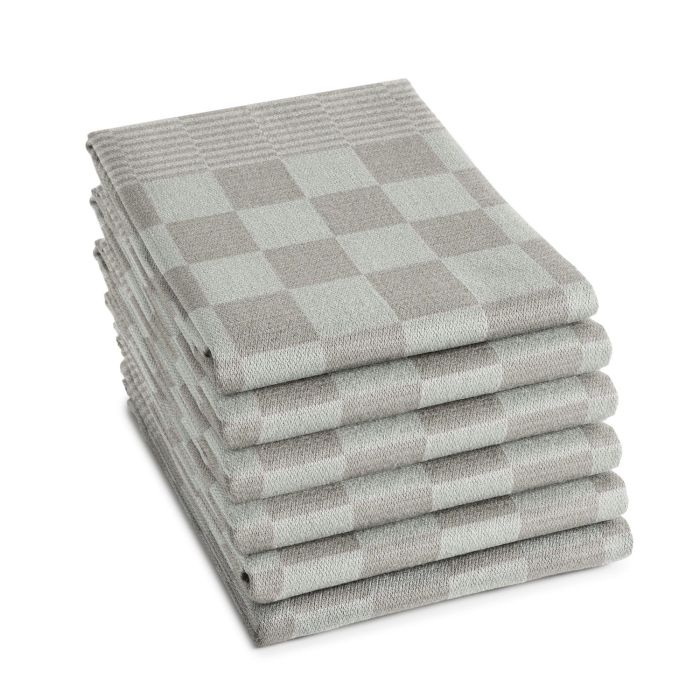 DDDDD Barbeque theedoek 65x65cm taupe (6 stuks)
